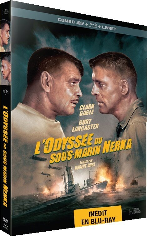 L'odyssée du sous-marin Nerka (1958) n/b, Blu-ray + DVD + Livret