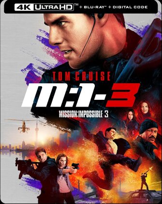 M:I-3 - Mission: Impossible 3 (2006) (Édition Limitée, Steelbook, 4K Ultra HD + Blu-ray)
