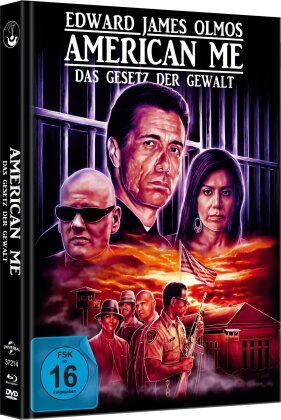 American Me - Das Gesetz der Gewalt (1992) (Versione Cinema, Edizione Limitata, Mediabook, Uncut, Blu-ray + DVD)