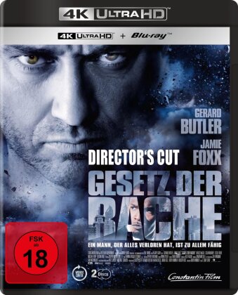 Gesetz der Rache (2009) (Director's Cut, New Edition, 4K Ultra HD + Blu-ray)