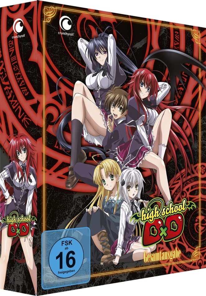 High School DxD - Staffel 1: Vol. 1-4 Gesamtausgabe, 4 DVDs