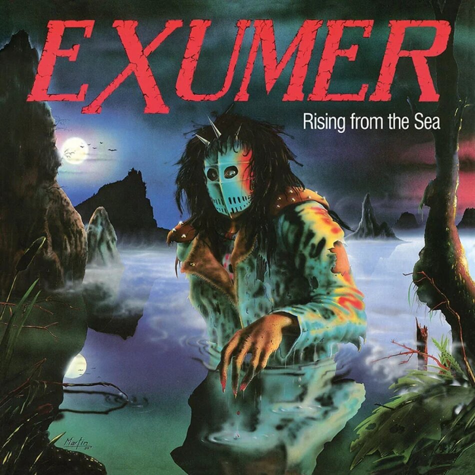 Exumer - Rising From The Sea 2023 Reissue, High Roller Records, Splatter Vinyl, LP