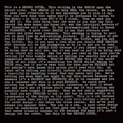 XTC - Go 2 (2023 Reissue, ape house uk, 2 LPs)
