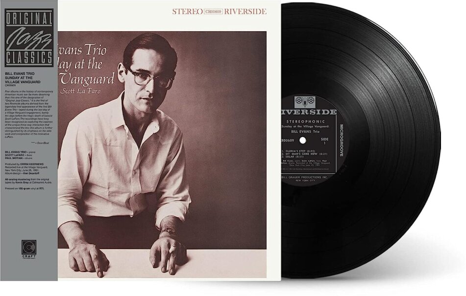 Bill Evans & Scott Lafaro - Sunday At The Village Vanguard Concord Records, LP