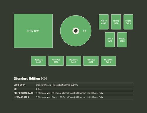 Tomorrow X Together (TXT) (K-Pop) - Sweet Standard Edition