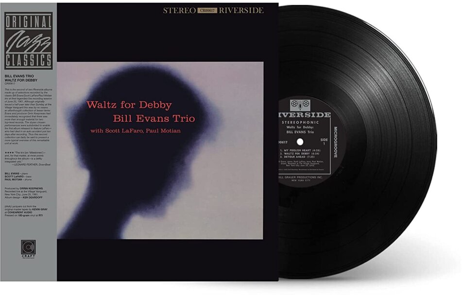 Bill Evans - Waltz For Debby 2023 Reissue, Craft Ojc Series, LP