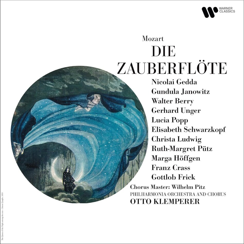 Wolfgang Amadeus Mozart (1756-1791), Otto Klemperer, Gundula Janowitz, Lucia Popp, … - Die Zauberflöte 2023 Reissue, Warner Classics, 3 LPs