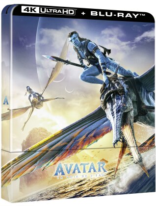Avatar: La voie de l'eau - Avatar 2 (2022) (&Eacute;dition Limit&eacute;e, Steelbook, 4K Ultra HD + 2 Blu-ray)