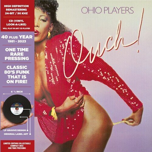 Ohio Players - Ouch 2023 Reissue, Special Packaging, Anniversary Edition, Deluxe Edition, Limited Edition