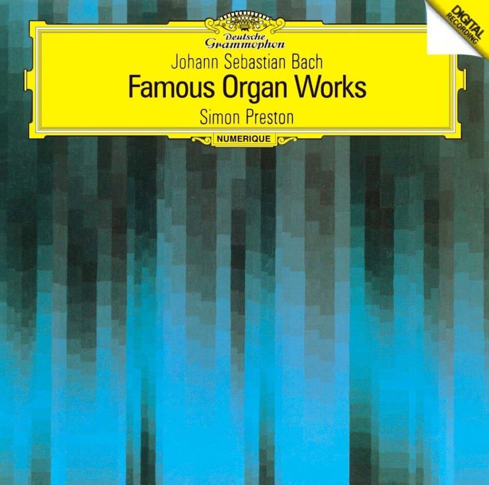 Johann Sebastian Bach (1685-1750) & Simon Preston (1938-2022) - Famous Organ Works 2023 Reissue, Japan Edition