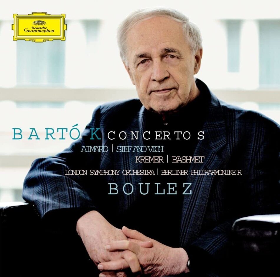Béla Bartók (1881-1945), Pierre Boulez, Gidon Kremer, Yuri Bashmet, … - Concertos Japan Edition, 2023 Reissue