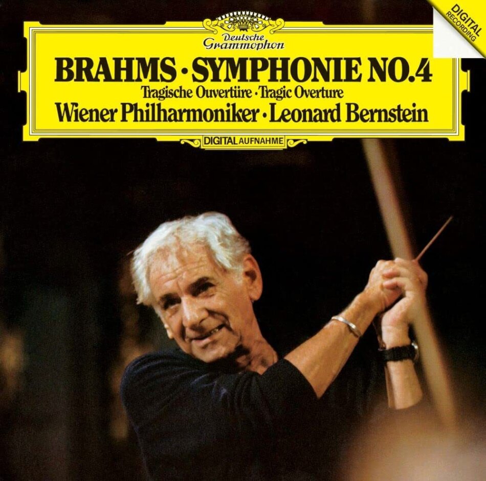 Johannes Brahms (1833-1897), Leonard Bernstein (1918-1990) & Wiener Philharmoniker - Symphony 4 In E Minor Op 98 / Tragic Overture Japan Edition, 2023 Reissue