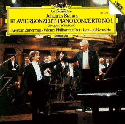 Johannes Brahms (1833-1897), Leonard Bernstein (1918-1990), Krystian Zimerman & Wiener Philharmoniker - Piano Concerto 1 (2023 Reissue, Japan Edition)