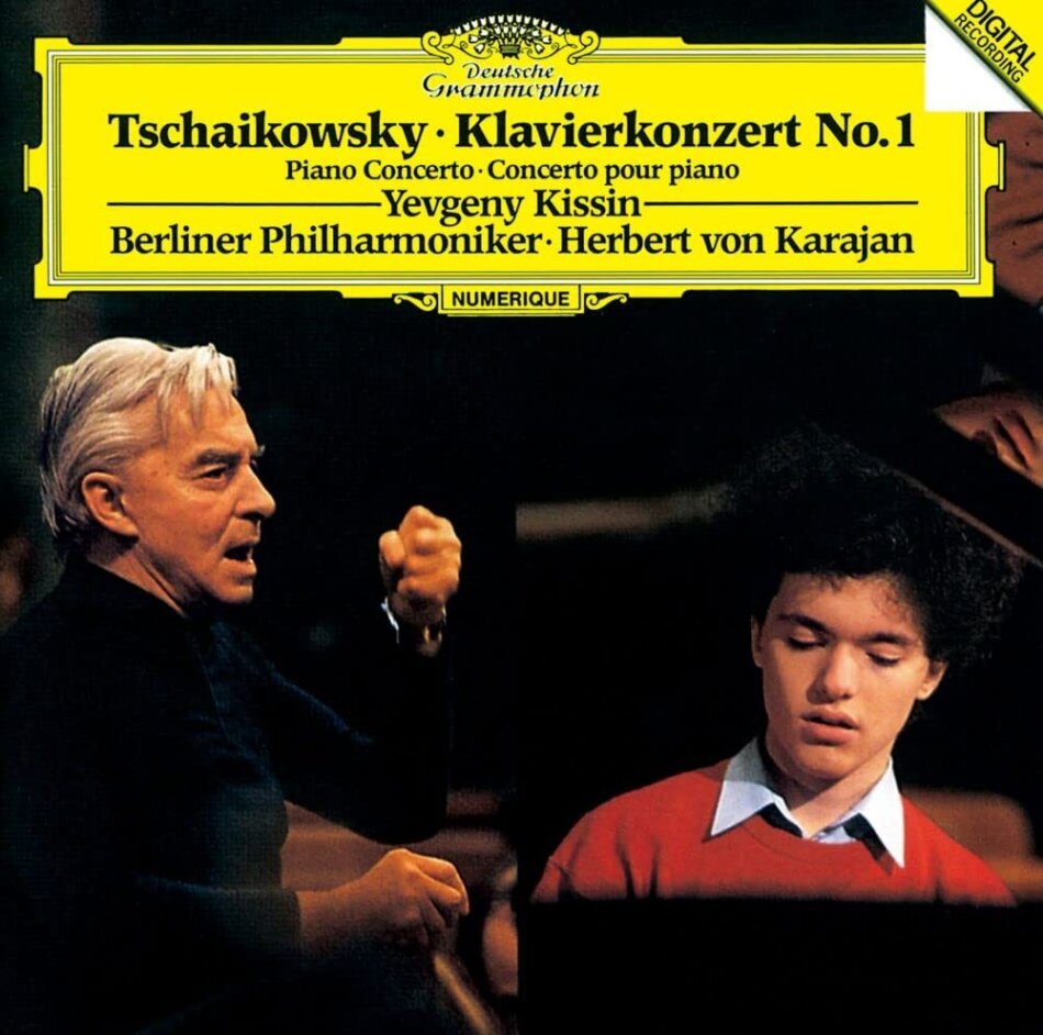 Peter Iljitsch Tschaikowsky (1840-1893), Herbert von Karajan, Evgeny Kissin (*1971) & Berliner Philharmoniker - Klavierkonzert No. 1 / Scriabin: 4 Pieces 2023 Reissue, Japan Edition