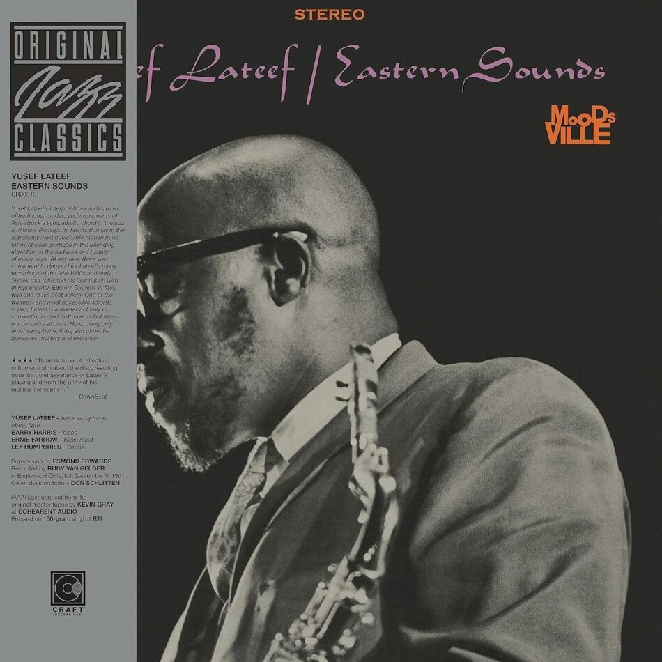 Yusef Lateef - Eastern Sounds 2024 Reissue, Concord Records, LP