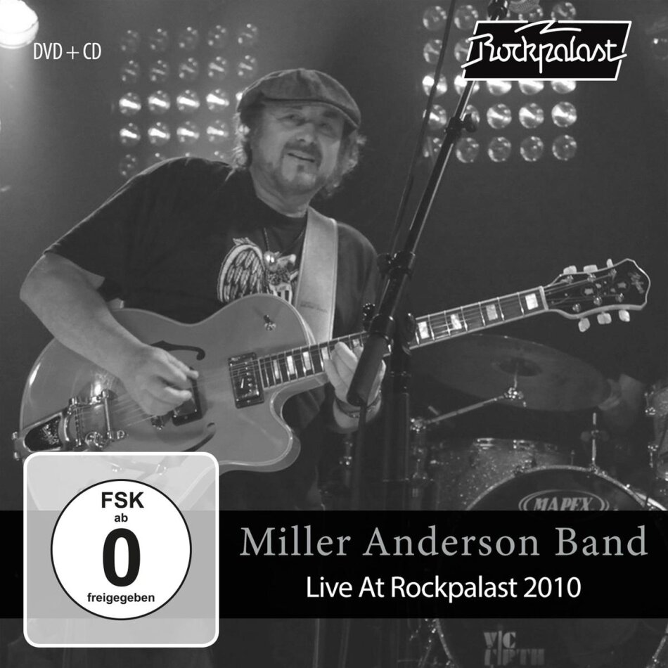 Miller Anderson Band - Live At Rockpalast 2010 CD + DVD