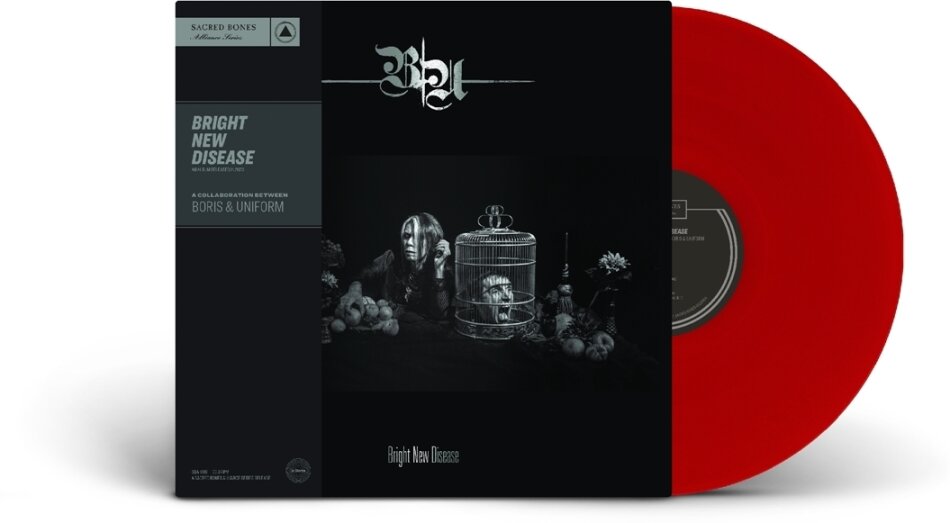 Boris (Japan) & Uniform - Bright New Disease Limited Edition, Red Vinyl, LP