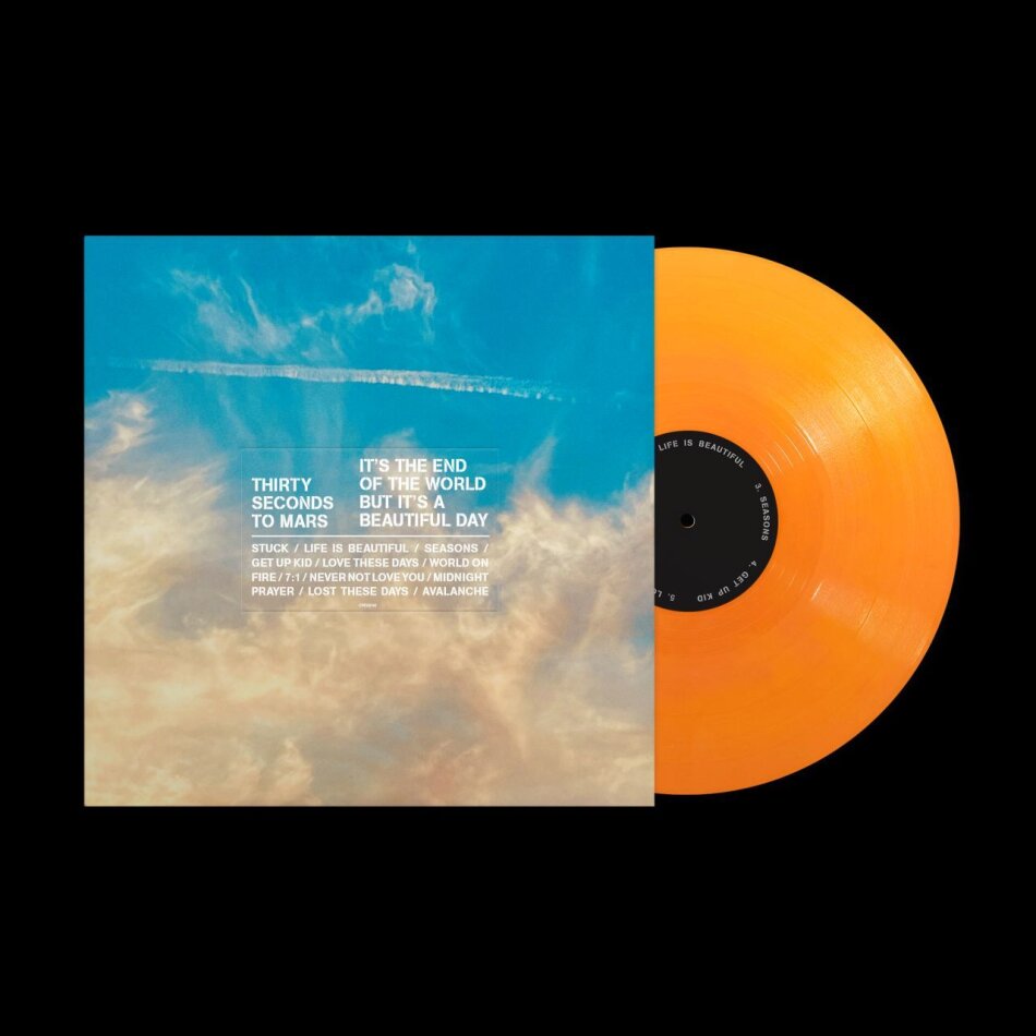 Thirty Seconds To Mars - It’s The End Of The World But It’s A Beautiful Day Orange Vinyl, LP