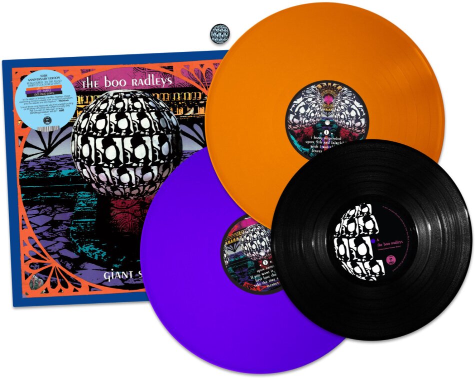 The Boo Radleys - Giant Steps 2023 Reissue, Édition 30ème Anniversaire, Version Remasterisée, 3 LP