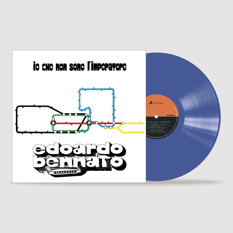 Edoardo Bennato - Io Che Non Sono L'Imperatore 2023 Reissue, Limited Edition, Blue Vinyl, LP