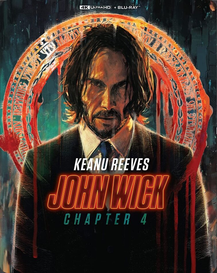 John Wick: Chapter 4 (2023) Limited Edition, Steelbook, 4K Ultra HD + Blu-ray