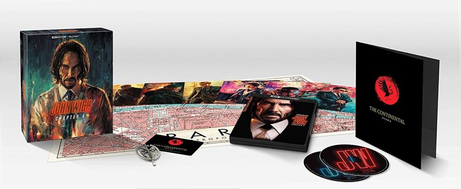 John Wick: Chapter 4 (2023) Limited Collector's Edition, 4K Ultra HD + Blu-ray