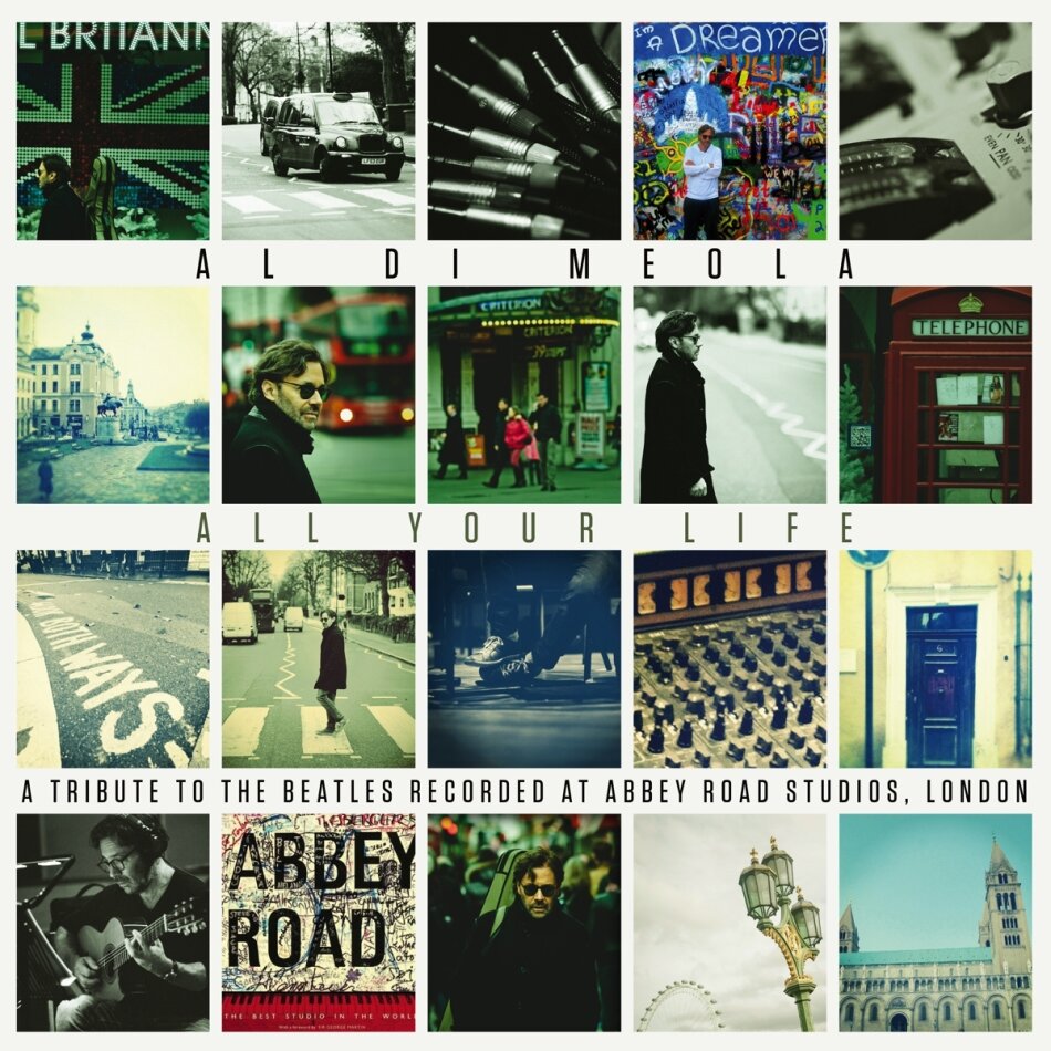Al Di Meola - All Your Life - Tribute To The Beatles 2023 Reissue, Earmusic, Digipack