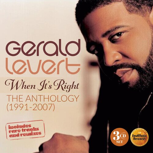 Gerald Levert - When It's Right Digipack, 3 CDs