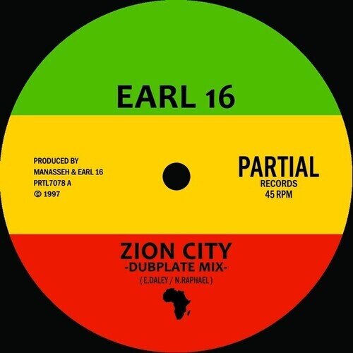 Earl 16 - Zion City - Dubplate Mix 7" Single