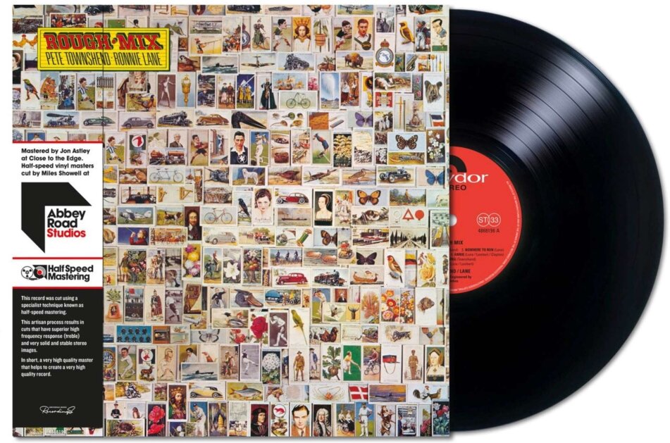 Pete Townshend & Ronnie Lane - Rough Mix 2023 Reissue, Half Speed Mastering, Limited Edition, LP