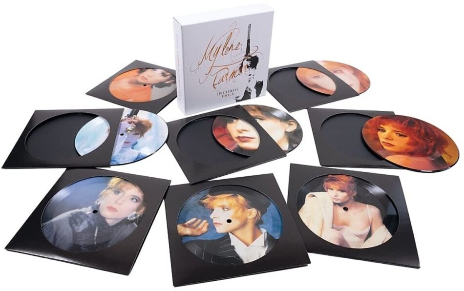 Mylène Farmer - Pictures - Volume I Limited Edition, Picture Disc, 8 7" Singles