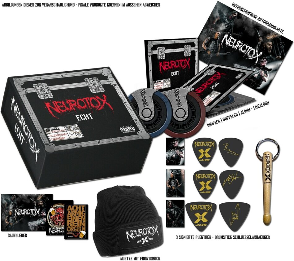 Neurotox - Echt Limited Fanbox, 2 CDs