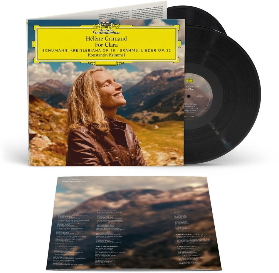 Robert Schumann (1810-1856), Johannes Brahms (1833-1897), Konstantin Krimmel & Hélène Grimaud - For Clara: Works By Schumann & Brahms 2 LPs