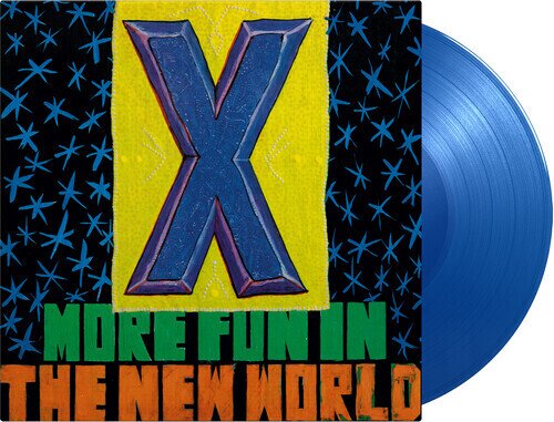 X - More Fun In The New World 2023 Reissue, Music On Vinyl, Limited To 1500 Copies, Blue Vinyl, LP