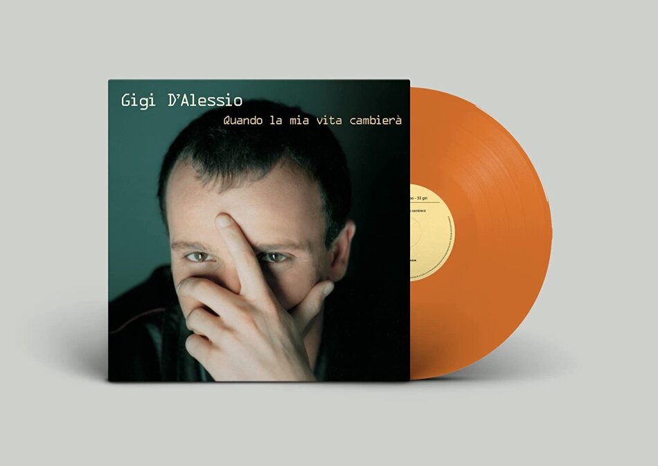 Gigi D'Alessio - Quando La Mia Vita Cambiera' 2023 Reissue, Limited Edition, Orange Vinyl, LP