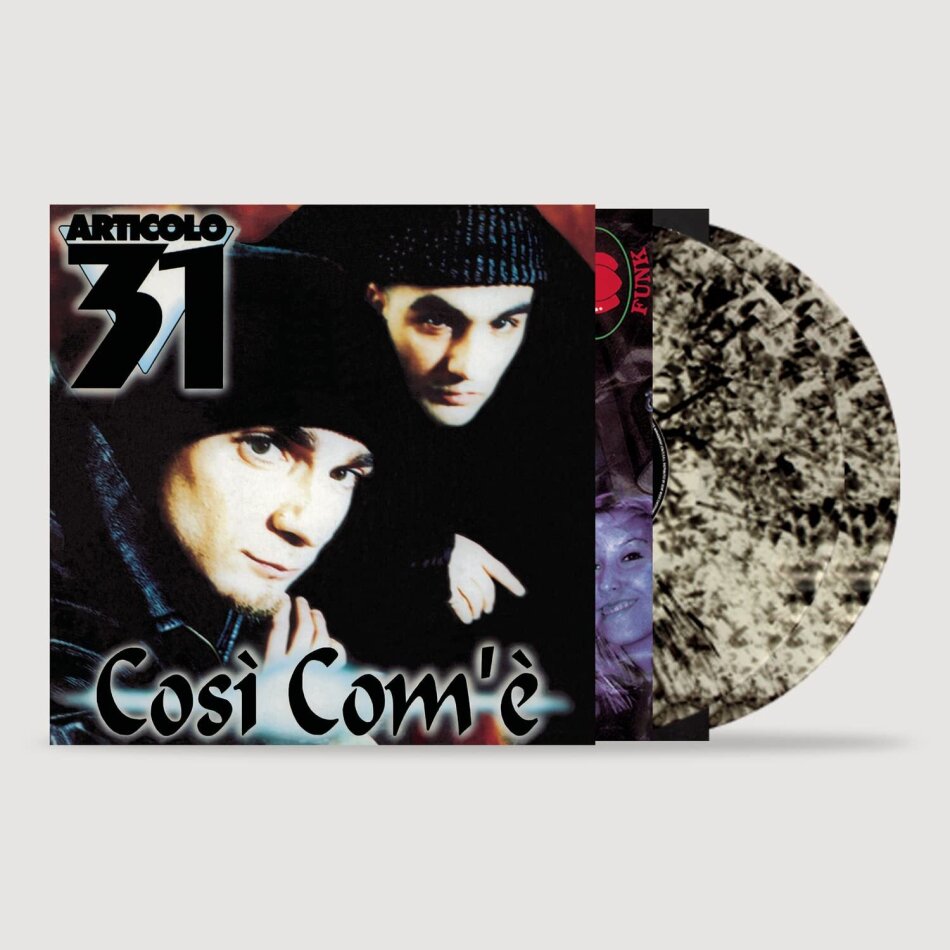 Articolo 31 - Cosi Com'è 2023 Reissue, RCA Italy, Splatter Black Dust Vinyl, 2 LP