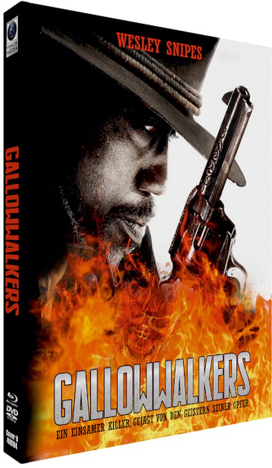 Gallowwalkers (2012) Cover B, Limited Edition, Mediabook, Blu-ray + DVD