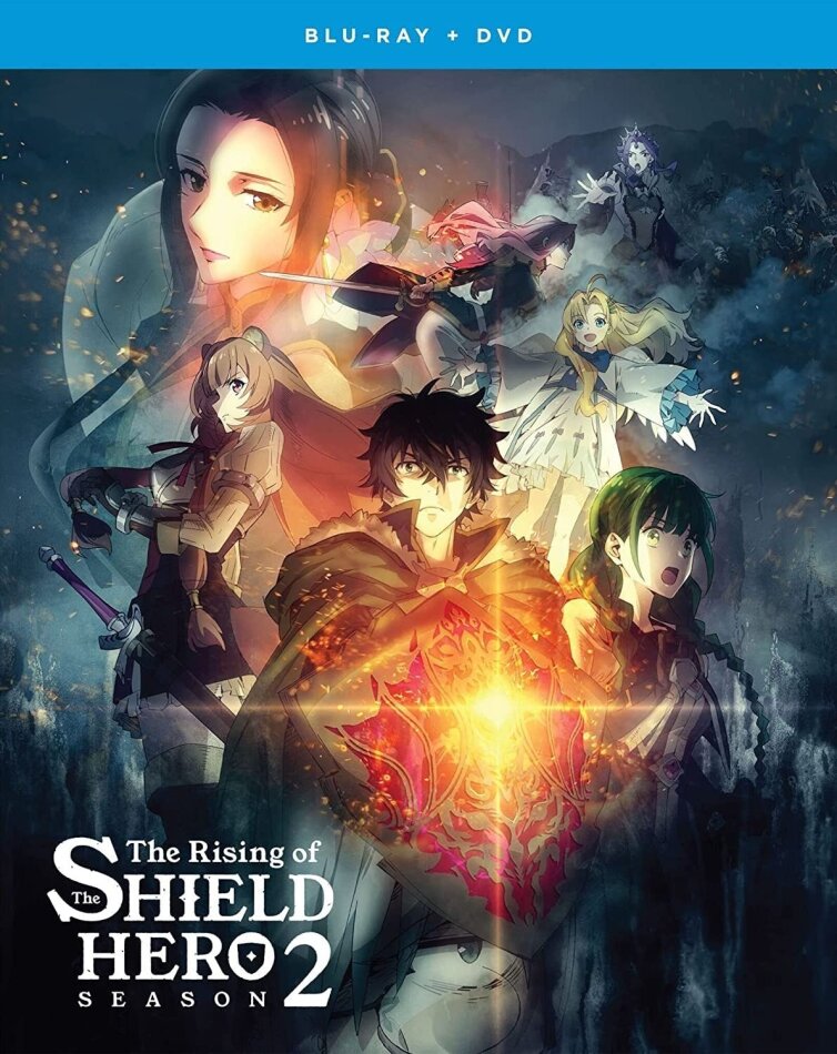 The Rising of the Shield Hero - Season 2 2 Blu-rays + 2 DVDs