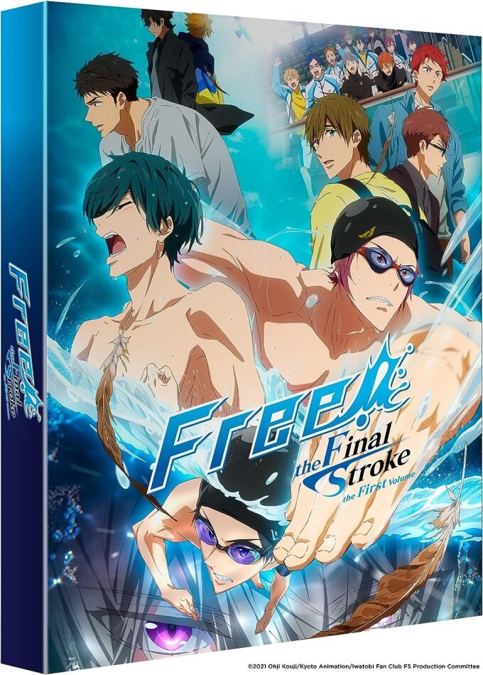 Free! the Final Stroke - the first volume (2021) Limited Collector's Edition, Blu-ray + DVD