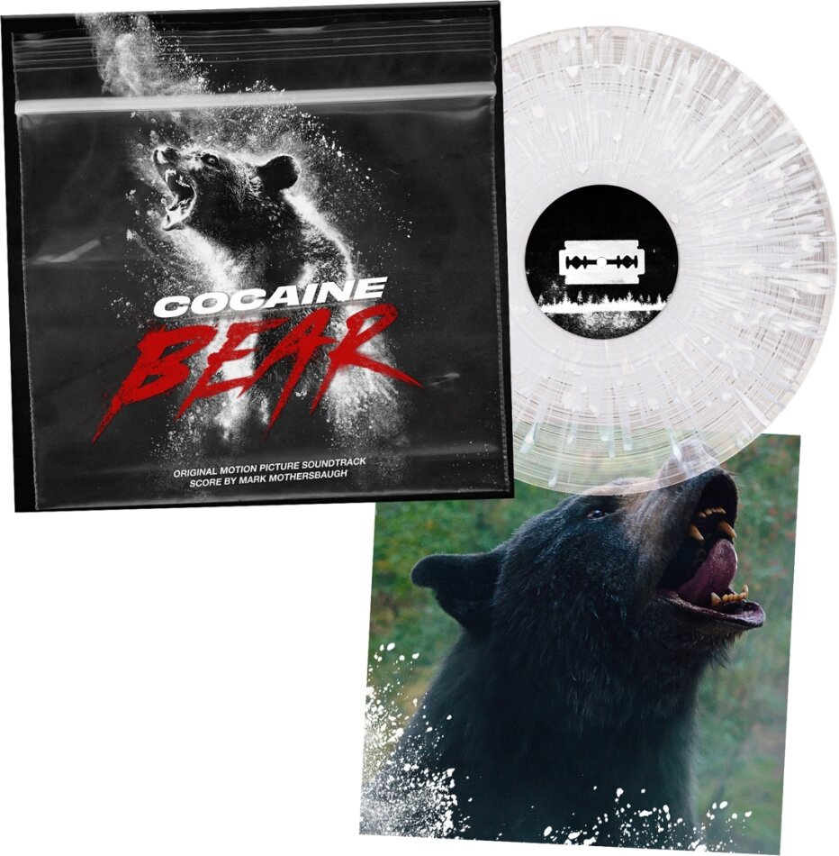 Mark Mothersbaugh - Cocaine Bear - OST Clear Splatter Vinyl, LP