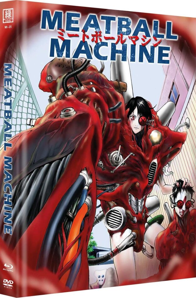 Meatball Machine (2005) Cover D, Edizione Limitata, Mediabook, Uncut, Blu-ray + DVD