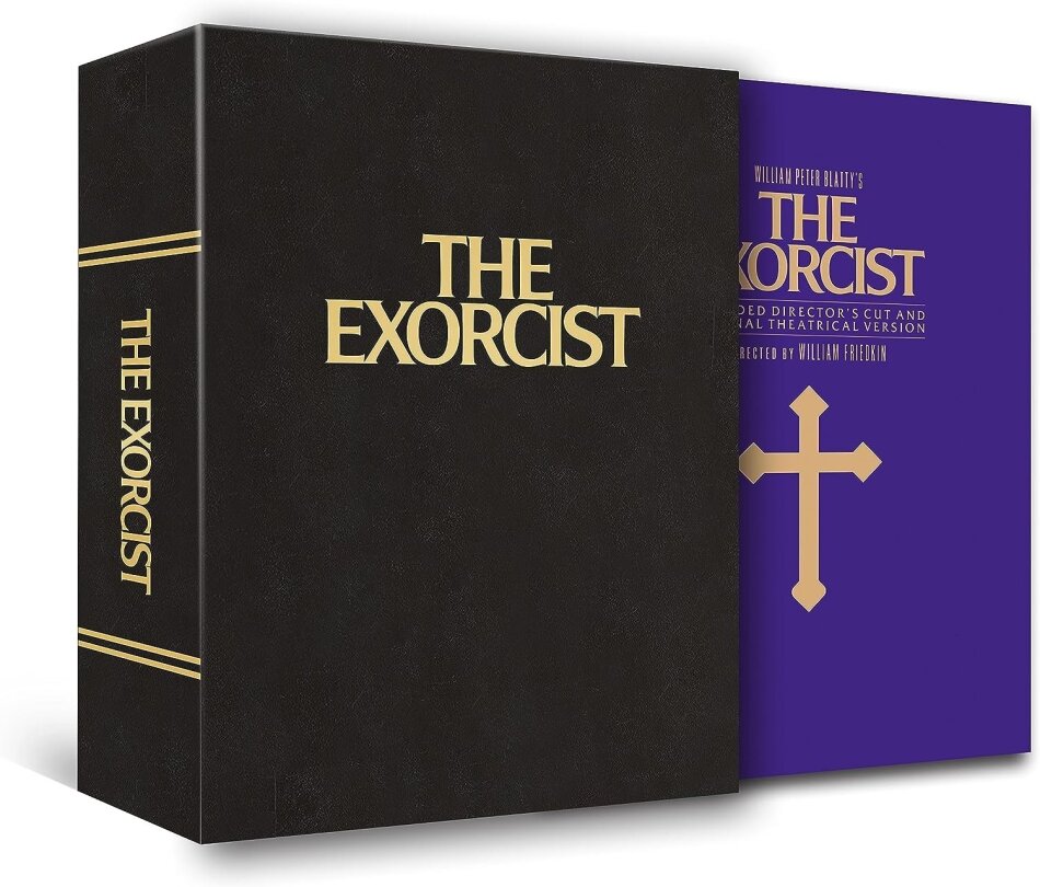 The Exorcist (1973) 50th Anniversary Edition, Deluxe Edition, Director's Cut, Cinema Version, Limited Edition, Steelbook, 4K Ultra HD + Blu-ray