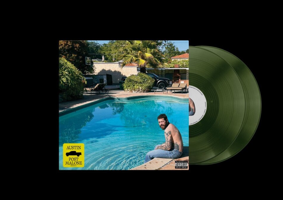 Post Malone - Austin Gatefold, Forest Green Vinyl, 2 LP