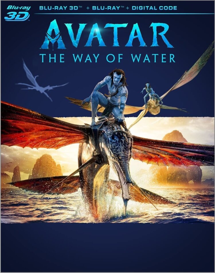 Avatar: The Way of Water - Avatar 2 (2022) 2 Blu-ray 3D + 2 Blu-rays