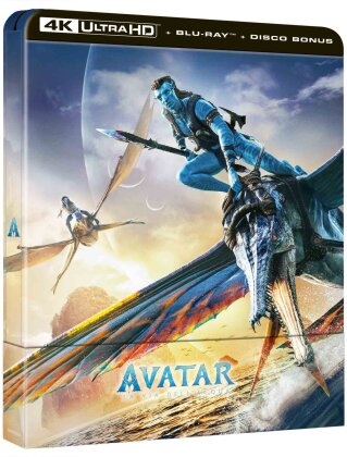 Avatar: La via dell'acqua - Avatar 2 (2022) (Edizione Limitata, Steelbook, 4K Ultra HD + 2 Blu-ray)
