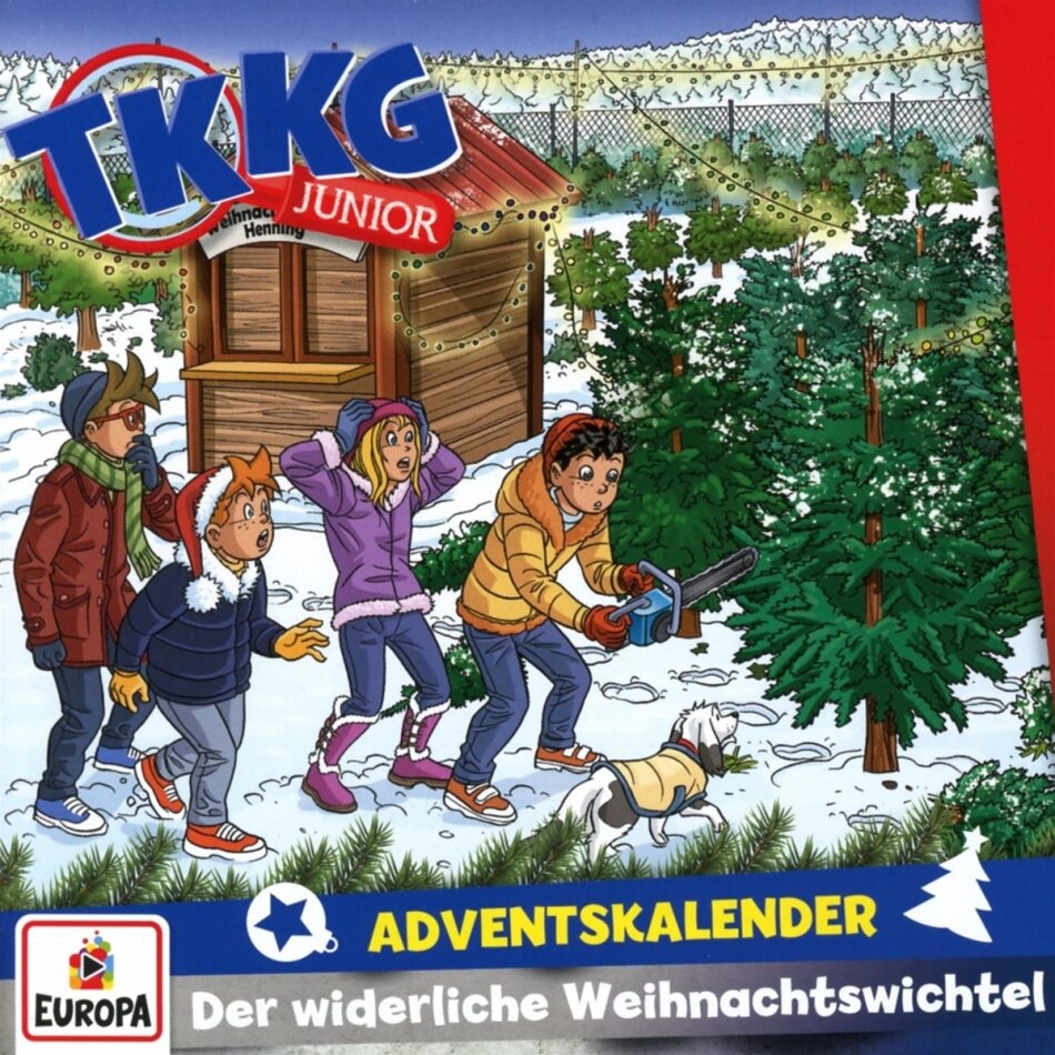 TKKG Junior - Adventskalender - Der widerliche Weihnachtswichtel 2 CDs