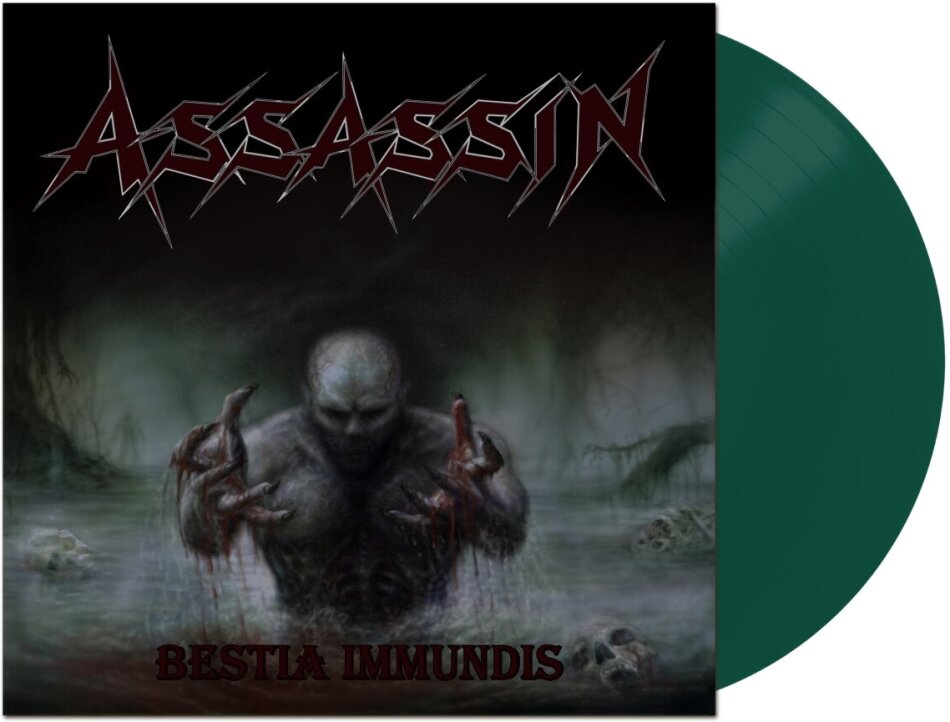 Assassin (Metal) - Bestia Immundis 2023 Reissue, Gatefold, Limited Edition, Green Vinyl, LP