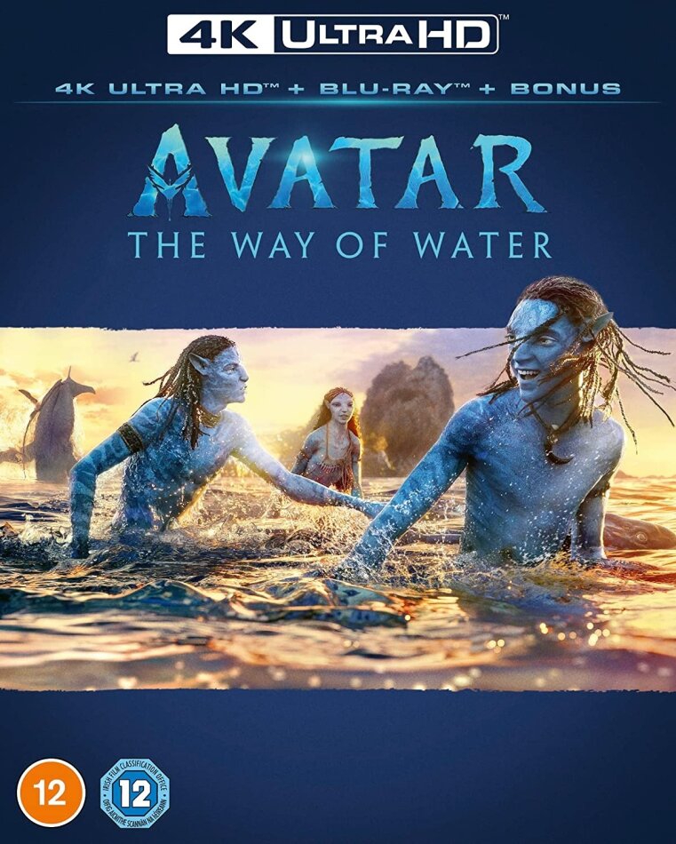 Avatar: The Way of Water - Avatar 2 (2022) 4K Ultra HD + 2 Blu-rays