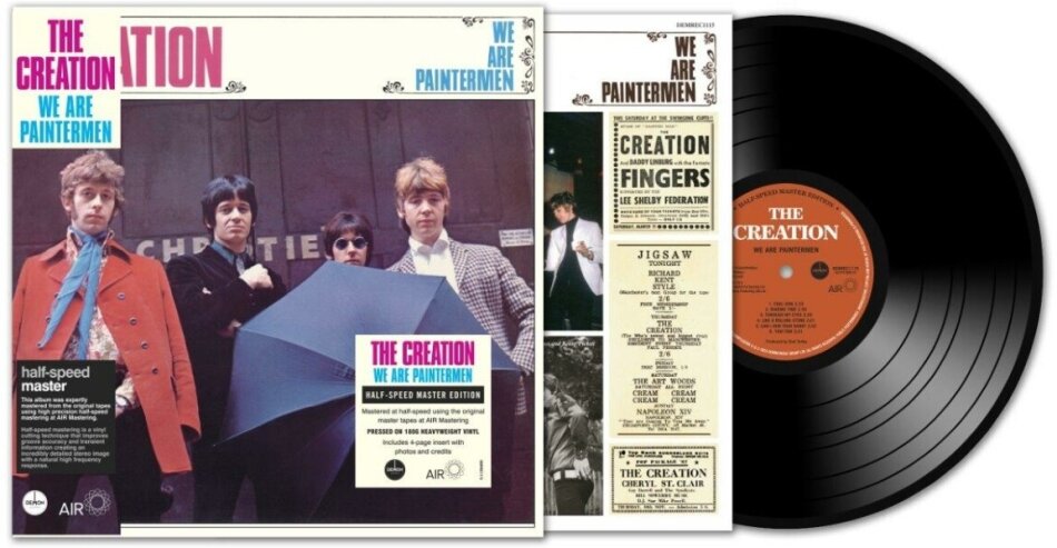 The Creation - We Are Paintermen 2023 Reissue, Half Speed Mastering, Black Vinyl, Demon/Edsel, LP