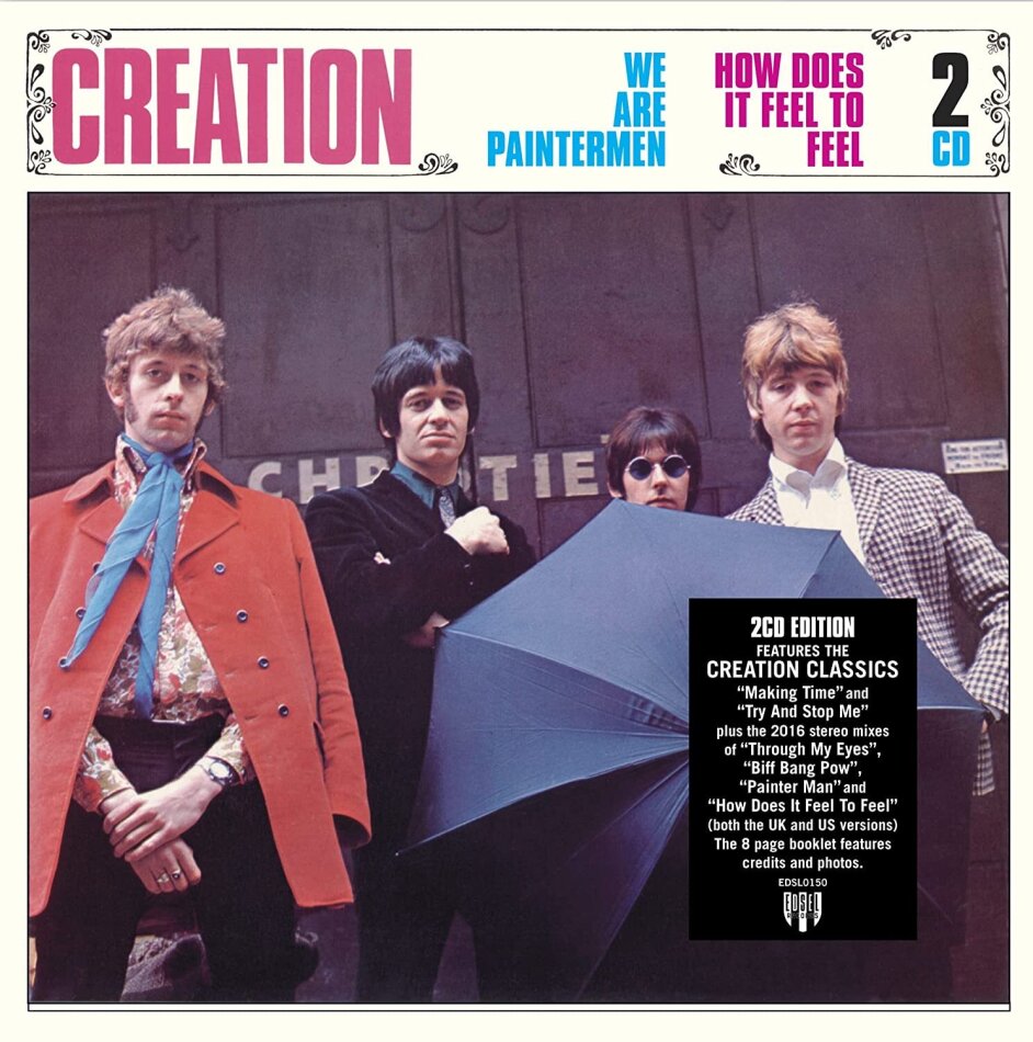 Creation - We Are Paintermen / How Does It Feel To Feel Gatefold, 2023 Reissue, Deluxe Edition